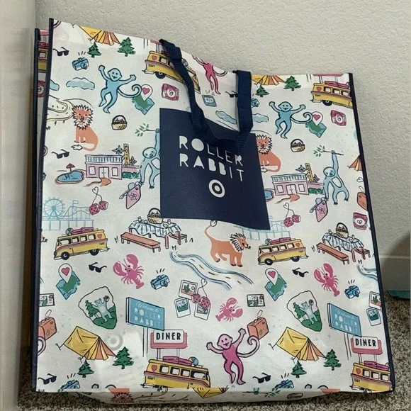 New and Exclusive | Roller Rabbit x Target | Huge Tote | π¦π¦π΅πβΊοΈπ²π©·πΆοΈπ² - Picture 2 of 2